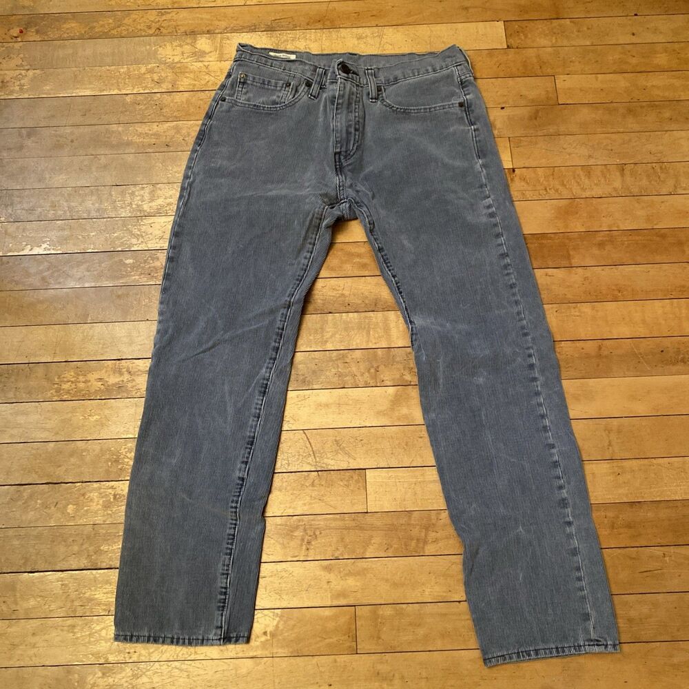 Levi’s 502 Corduroy Pants Lot 502 Men’s Size 31x32 Straight Leg Blue/Gray
